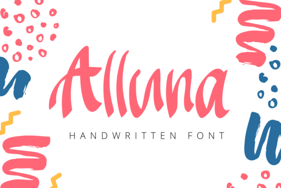 Alluna Font: Elegant Script for Editorial Design