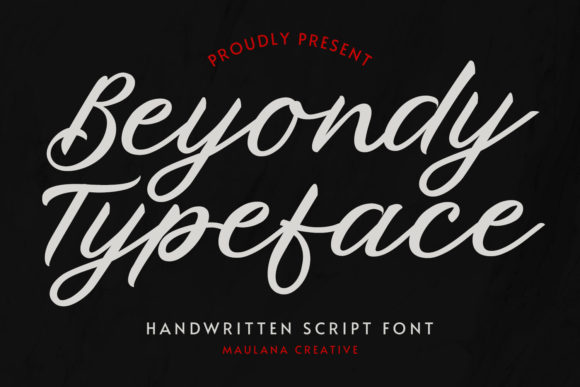 Beyondy: Bold Cursive Handwritten Font for Web Design