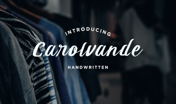 Carolvande: A Modern Handwritten Font for Brand Identity