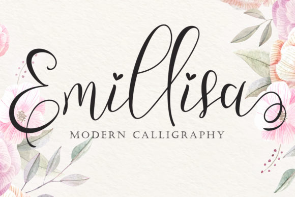 Emillisa: A Romantic Script Handwritten Font for Makers