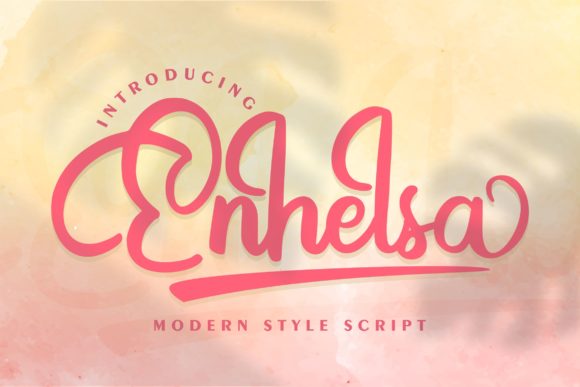 Enhelsa: A Quirky Script Handwritten Font for Editorial Design