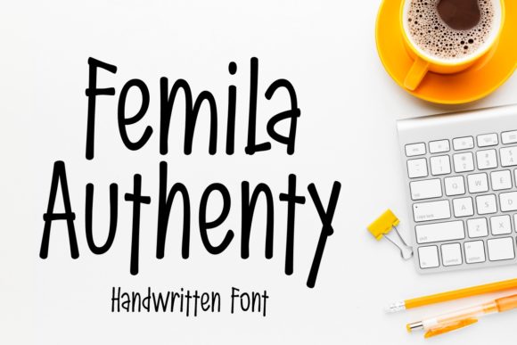 Femila Authenty Font for Quirky Brand Identity Design