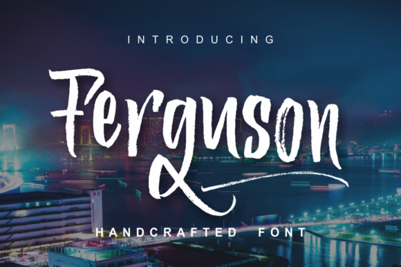 Ferguson: A Standout Script Handwritten Font
