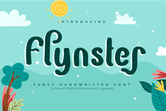 Flynster: A Modern Script Handwritten Font for Small Business Branding