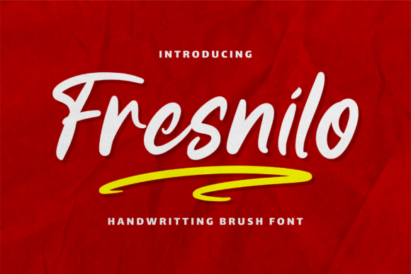 Fresnilo: A Strong, Confident Script Handwritten Font for Digital Design