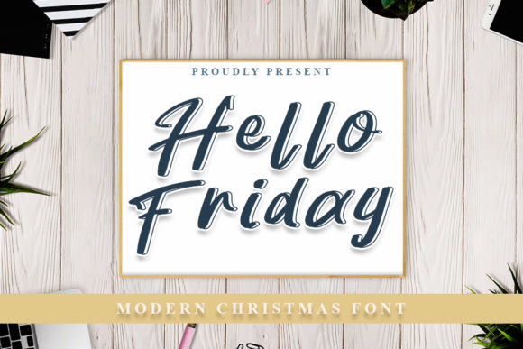 Hello Friday Font for Business Branding