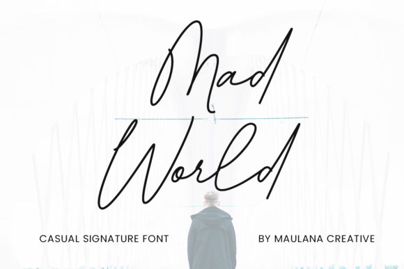Mad World: A Thin & Elegant Script Handwritten Font for Crafters