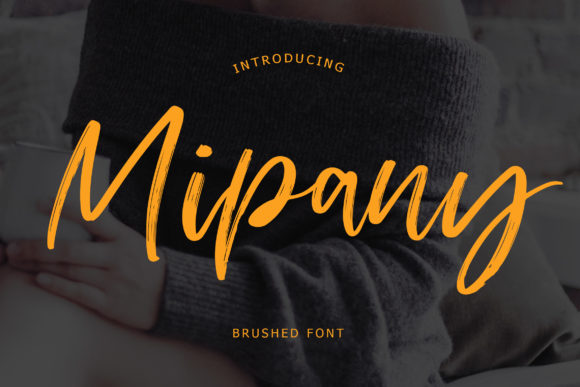 Mipany Font: Handwritten Elegance for Editorial Design