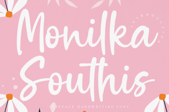 Monilka Southis Script Handwritten Font for Joyful, Dainty Design