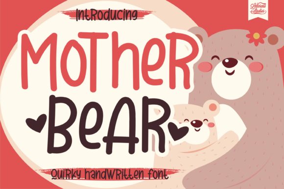 Mother Bear: A Quirky Handwritten Font for Real Design Projects