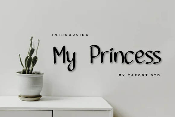 My Princess Script Handwritten Font for Joyful Branding