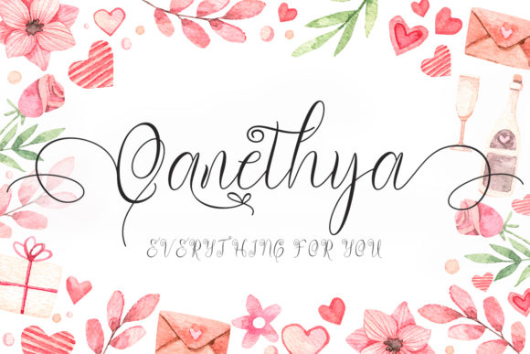 Qanethya: A Stylish Script Handwritten Font for Small Business Branding