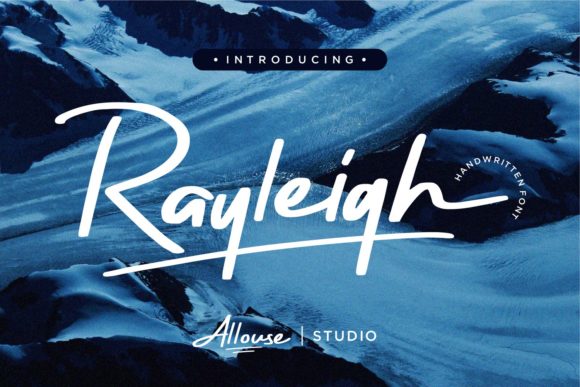 Rayleigh Handwritten Font for Crafters & Small Business Sellers