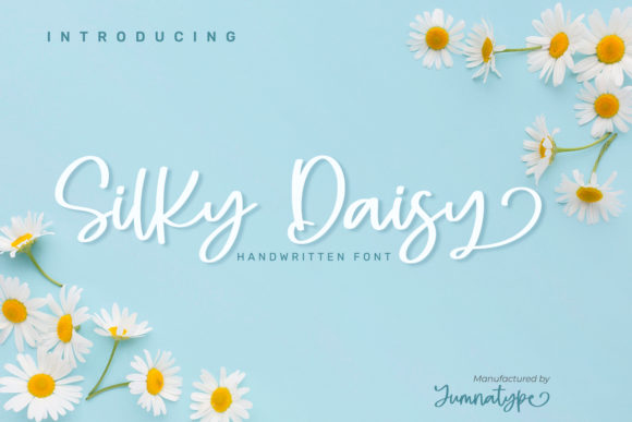Silky Daisy: A Delicate Script Handwritten Font for Editorial Design