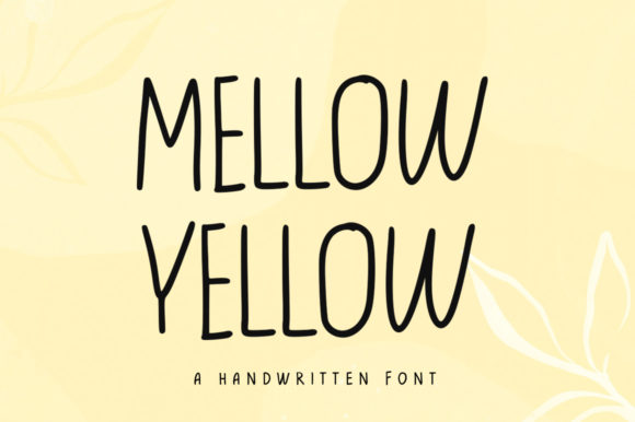 Yellow Mellow: A Tall Script Handwritten Font for Editorial Charm