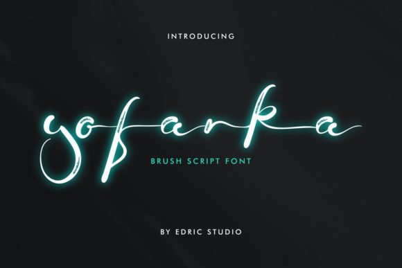 Yofanka Font: Handwritten Elegance for Makers
